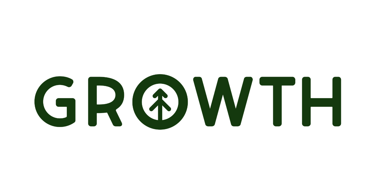Growth logo for logo blog
