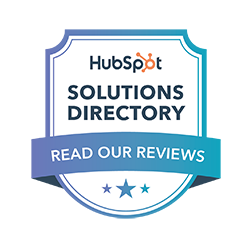 hubspot solutions directory badege