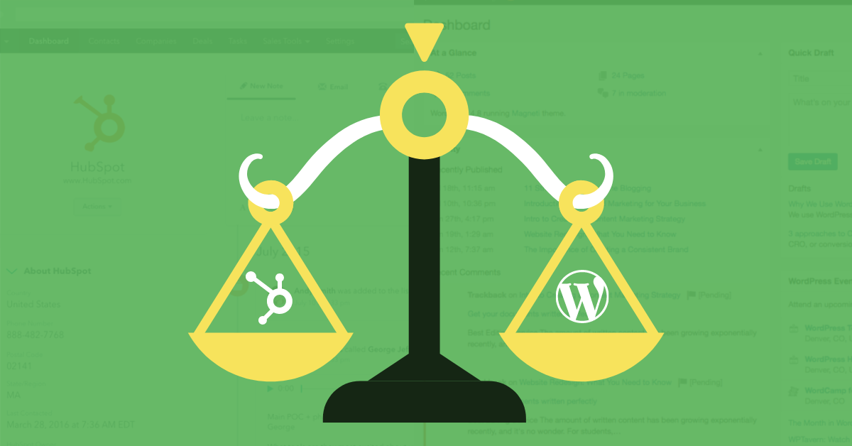 HubSpot vs WordPress: Choosing the Right CMS