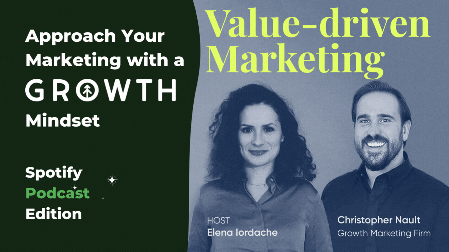 Growth + Value-Driven Marketing - Spotify Podcast